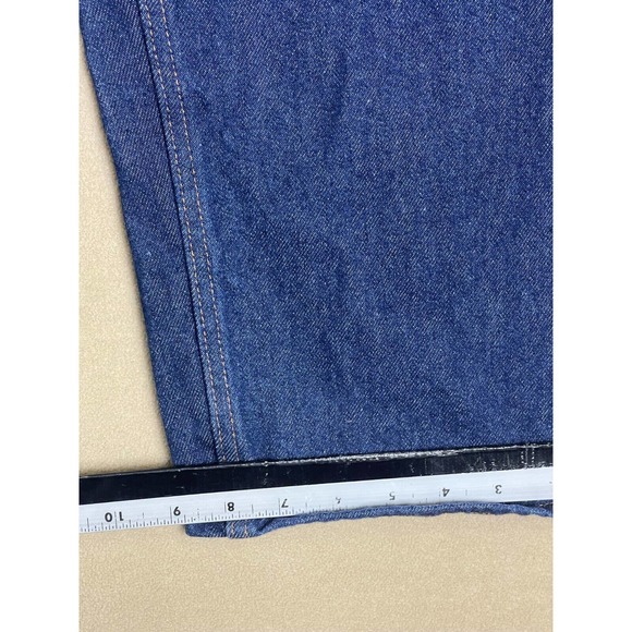 PRSN BLU‎ Carpenter Jeans Straight Leg Mens 40x30 Relaxed Fit Made in USA Blue - Picture 7 of 13